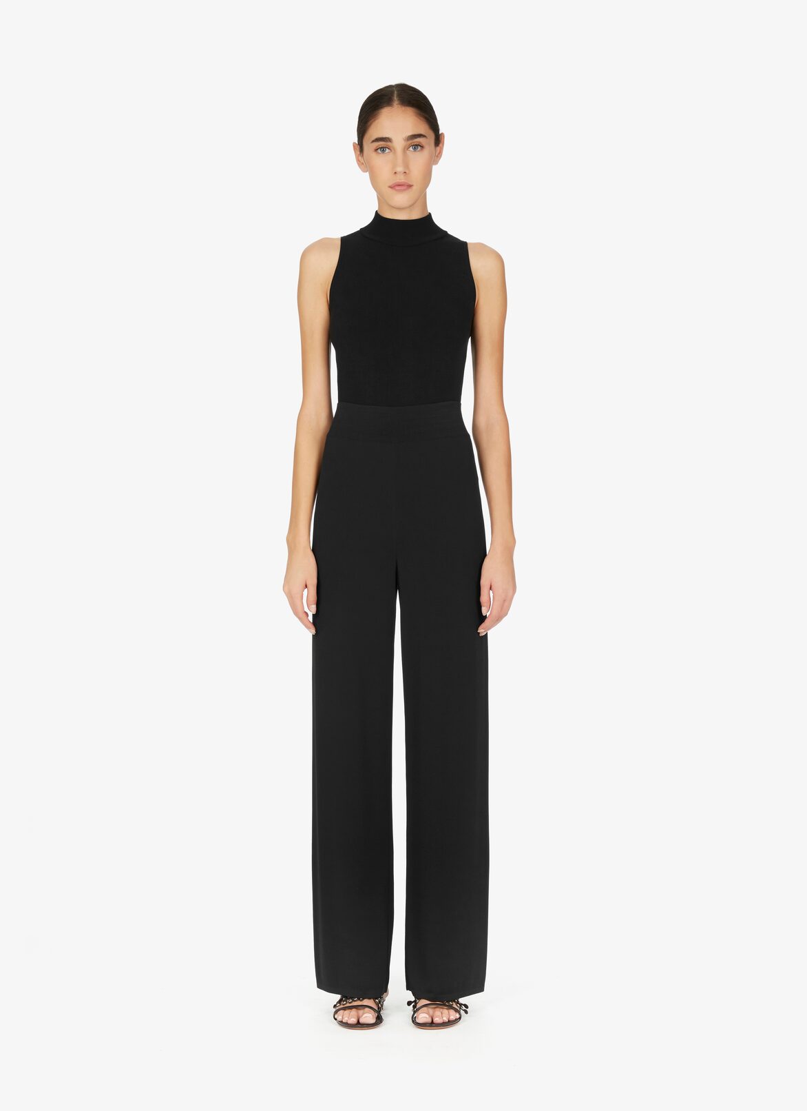 Sleeveless Bodysuit  ALAÏA BLACK SLEEVELESS BODYSUIT